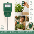 Soil Moisture Meter for Plants – No Battery Required, 7-Inch Probe
