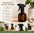 Plant Mister Spray Bottle for Indoor Plants – 8 oz Fine Mist, Adjustable Nozzle