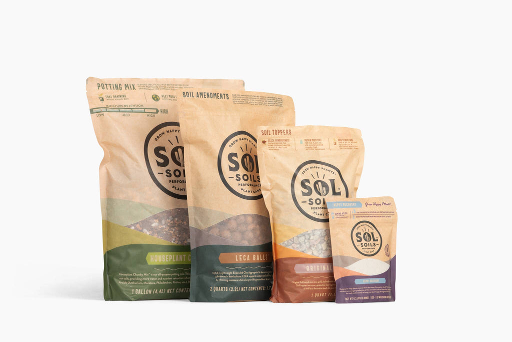 Sol Soils Cactus Gritty Mix 2 Qt – Fast-Draining Cactus & Succulent Soil